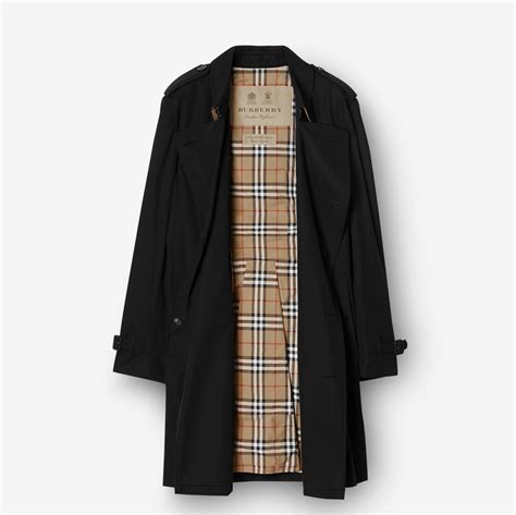 burberry 黑色 風衣|burberry heritage 风衣.